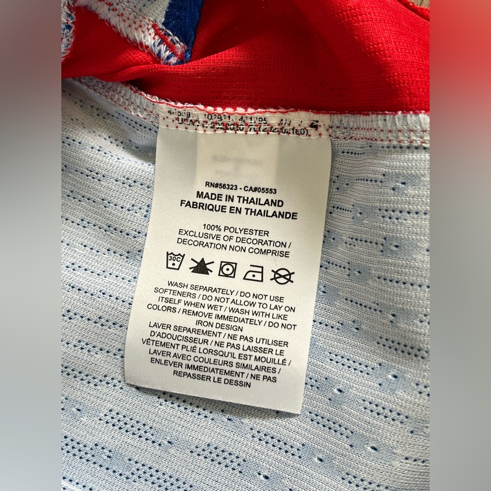 Nike Dri Fit ADV Team USA Paris Olympic Skateboarding Jersey (size wmns M) - Picture 9 of 13